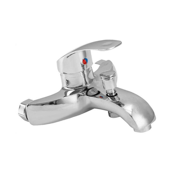 RUBINETTO MISCELATORE CROMATO CASA BAGNO VASCA COMPLETO DI KIT MONTAGGIO JH-8062