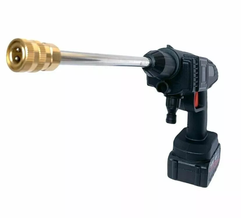 IDROPULITRICE PISTOLA PORTATILE A BATTERIA PRESSIONE ACCESSORI 48V BATTERIA