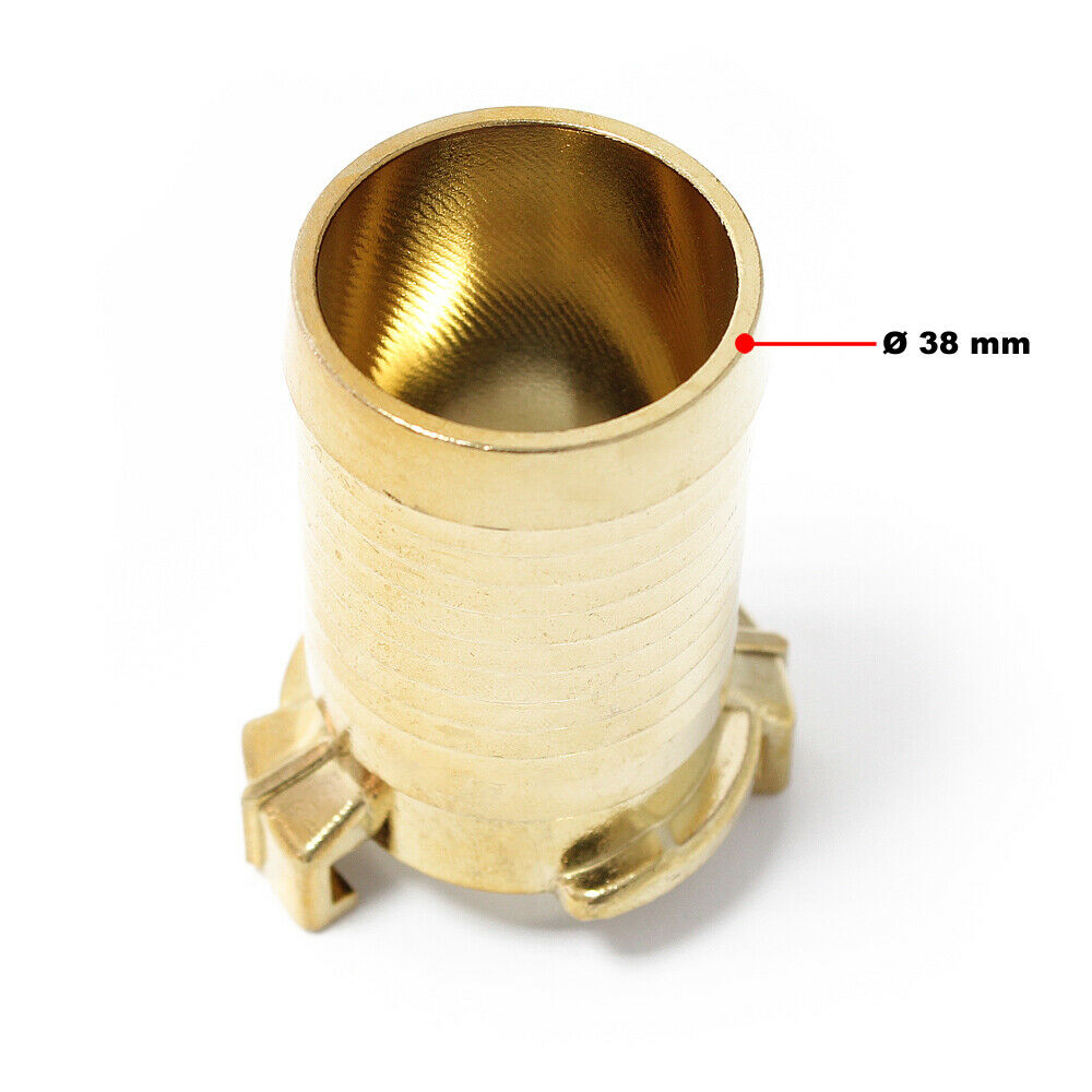 Raccordo tubo acqua beccuccio ottone, rapido dn38 (1 1/2