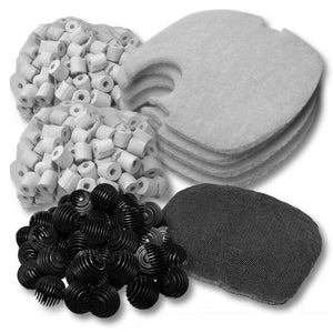 Pompa filtrante per acquario biologico da esterno 2.000 litri all'ora 4 fasi materiali 16_0001749