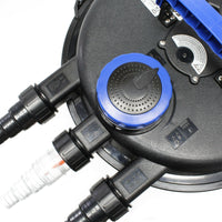 Kit set laghetto 10000 litri Pompa UVC 11 watt Tubo 3600 l/h Kit filtraggio 5 mt 16_0001937