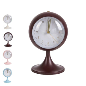 OROLOGIO SVEGLIA ANALOGICA DA TAVOLO COMODINO RETRÒ VINTAGE SILENZIOSA AS-06428