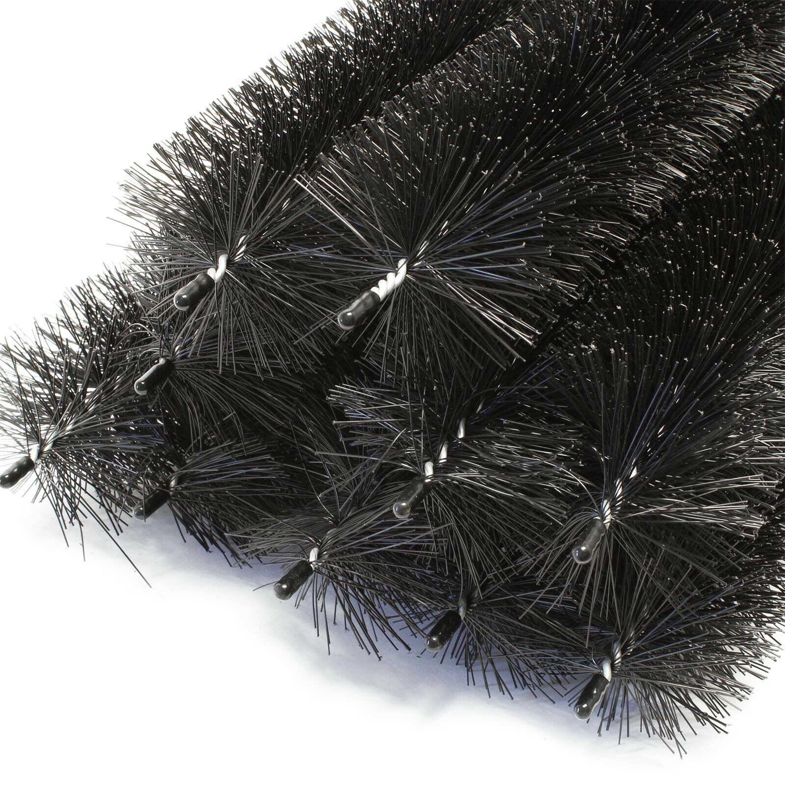 Set 10 spazzole per grondaie diametro 120 cm 10,5 cm protezione fogliame martora riccio 16_0001490