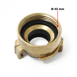 Raccordo rapido tubo acqua in ottone DN32 (1 1/4