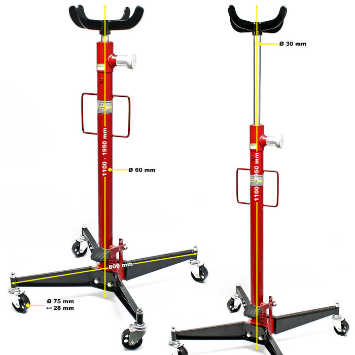 Cilindro fossa riduttore martinetto trasmissione idraulica motore sollevamento 500 kg 16_0002752