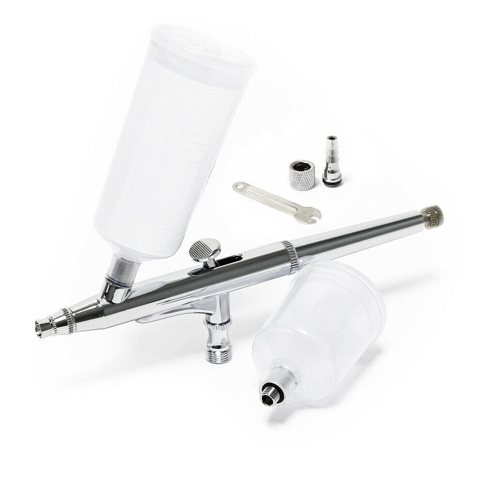 Aerografo professionale doppio ugello-regolazione ago 0,3 mm 16_0000788