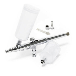 Aerografo professionale doppio ugello-regolazione ago 0,3 mm 16_0000788