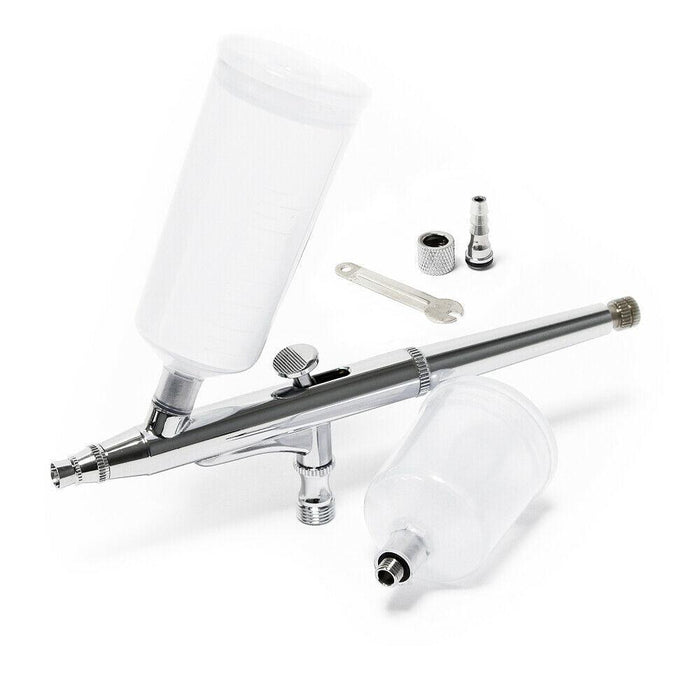 Aerografo professionale doppio ugello-regolazione ago 0,3 mm 16_0000788