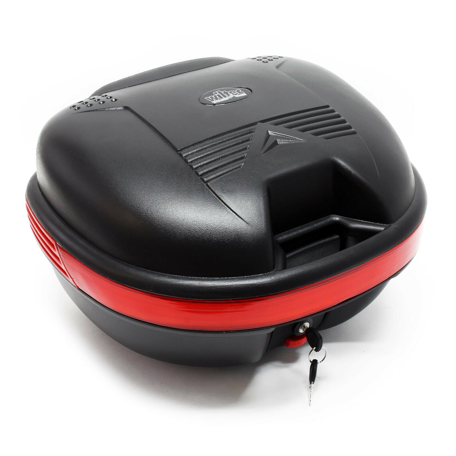 Bauletto 31 litri bauletto per moto scooter quad portapacchi nero opaco portaoggetti 16_0000488