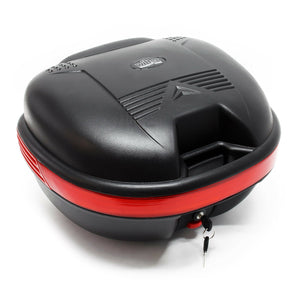 Bauletto 31 litri bauletto per moto scooter quad portapacchi nero opaco portaoggetti 16_0000488