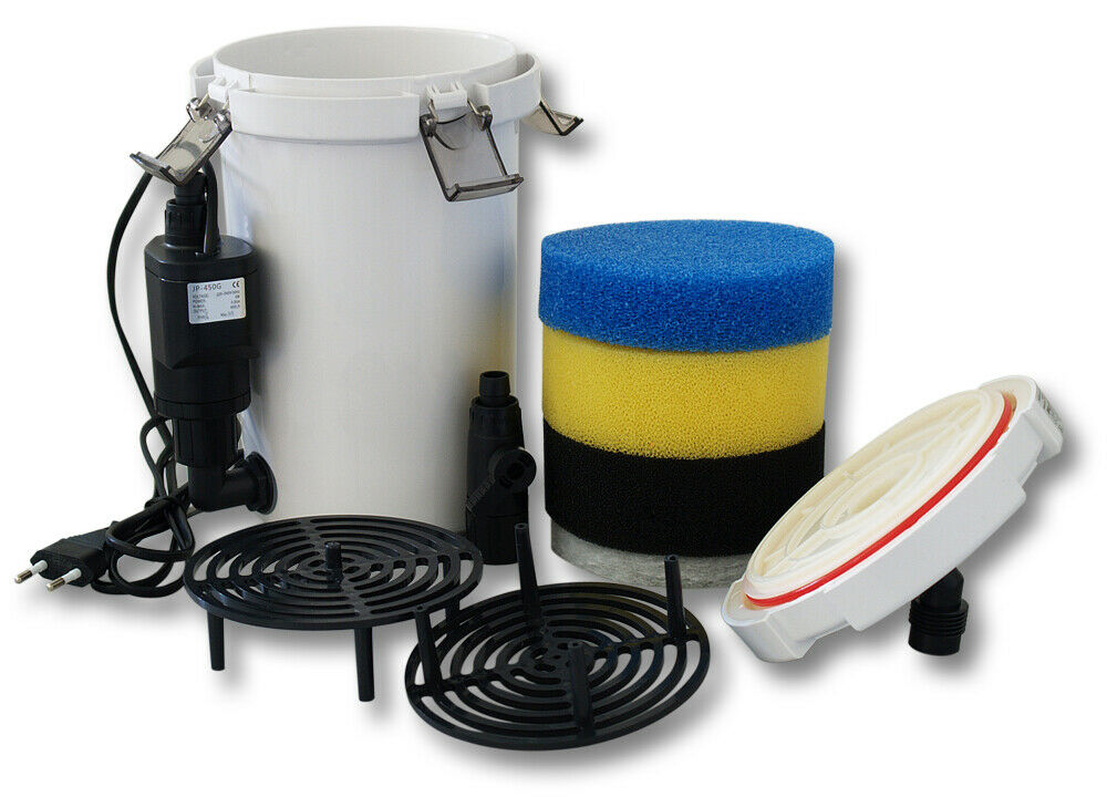 Pompa filtro per acquario biologico da esterno 400 litri all'ora Pompa per materiali trifase 16_0001751