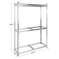 Scaffale per pneumatici portagomme 180 cm scaffale da officina pesante 16_0002740