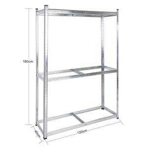 Scaffale per pneumatici portagomme 180 cm scaffale da officina pesante 16_0002740