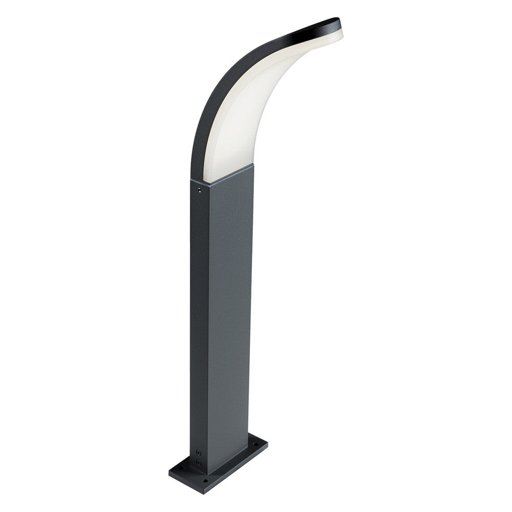 ALO LANTERNA LED VIRGOLA 2W-CM13X8XH62,5 GRIGIO