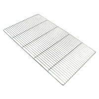 Griglia quadrata in acciaio inox 67 x 40 cm accessorio barbecue 16_0001857