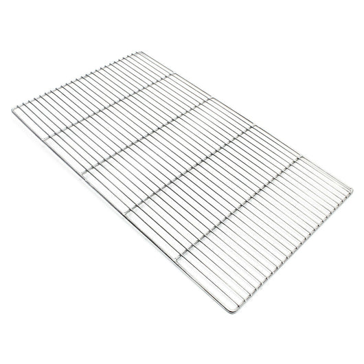 Griglia quadrata in acciaio inox 67 x 40 cm accessorio barbecue 16_0001857