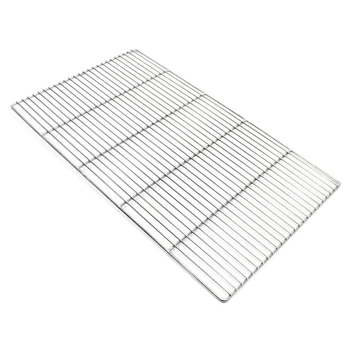 Griglia quadrata in acciaio inox 67 x 40 cm accessorio barbecue 16_0001857