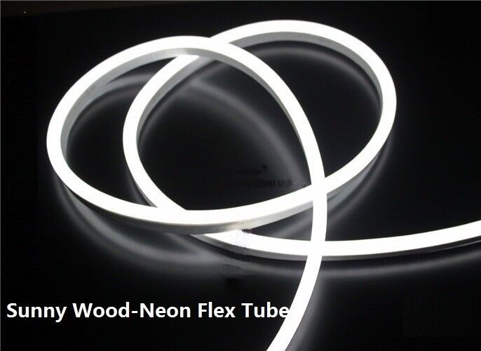 STRISCIA LED 2 MT METRI LUCE FREDDA FLESSIBILE TUBO DECORATIVO NEON IP65 12V