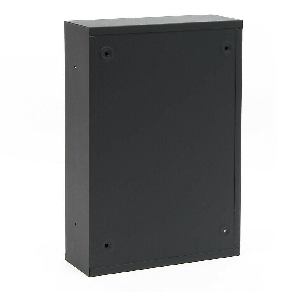 Cassetta postale da parete di design con serratura a combinazione in acciaio zincato antracite 16_0000067