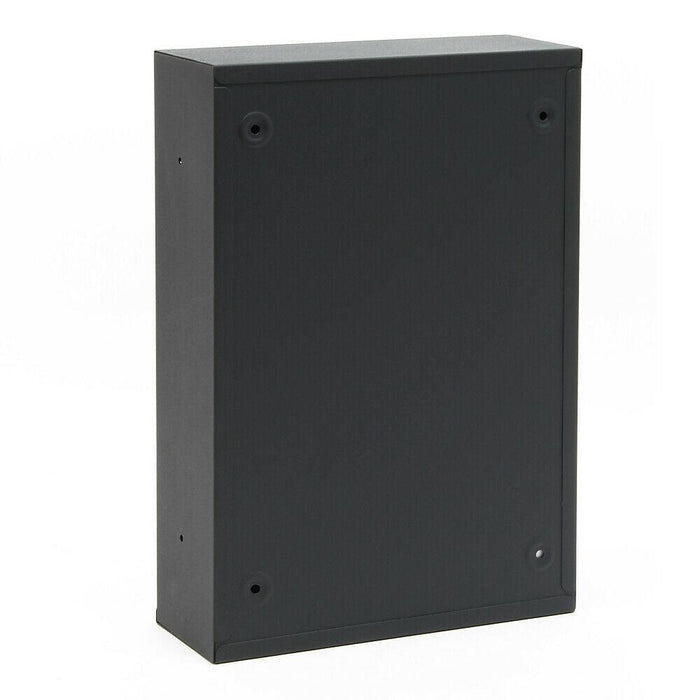 Cassetta postale da parete di design con serratura a combinazione in acciaio zincato antracite 16_0000067