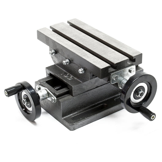 Morsa a croce a 2 assi tavola di fresatura superficie di foratura 220x100mm utensile da banco 16_0000329