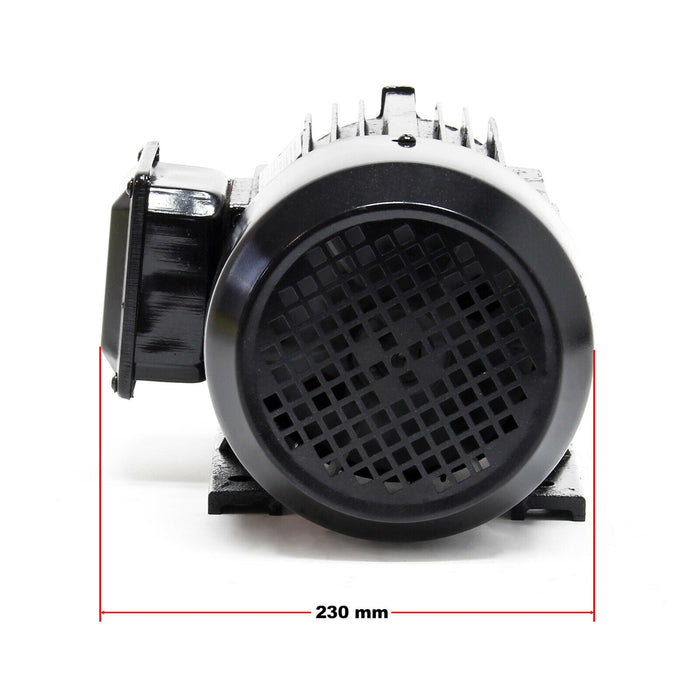 Motore asincrono trifase rotore in rame 2 poli 2,2k watt 400v ip44 elettrico 16_0002443