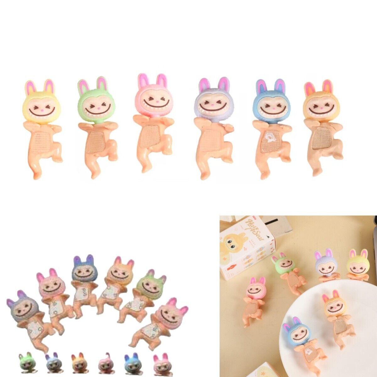 2 SONNY ANGEL LABUBU SORPRESA HIPPERS THE MONSTERS CELLULARE PC HAVE A SEAT