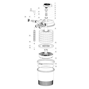 Filtro per stagno a pressione UVC 36 Watt fino a 40.000 litri 16_0001931