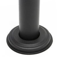 Blocco 6 cassette delle lettere su gambe 6 ingressi acciaio zincato 69,6 x 38,5 x 27 cm nero 16_0000047