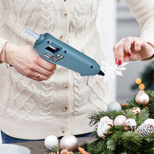 PISTOLA COLLA A CALDO 15W CON 30 STICK PROFESSIONALE DIY WESCO FAI DA TE WS5801