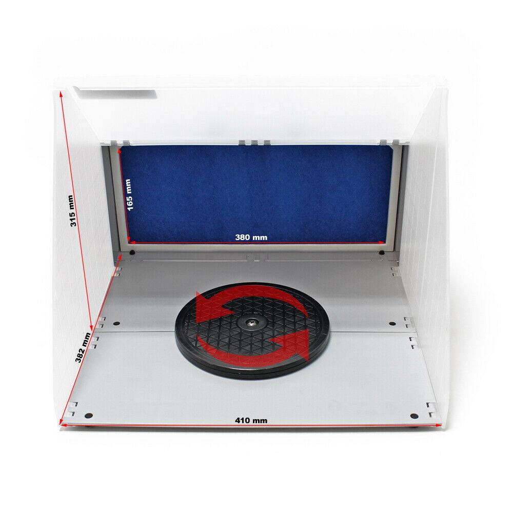 Cabina di aspirazione per aerografo 4cbm/min con filtro 16_0002216