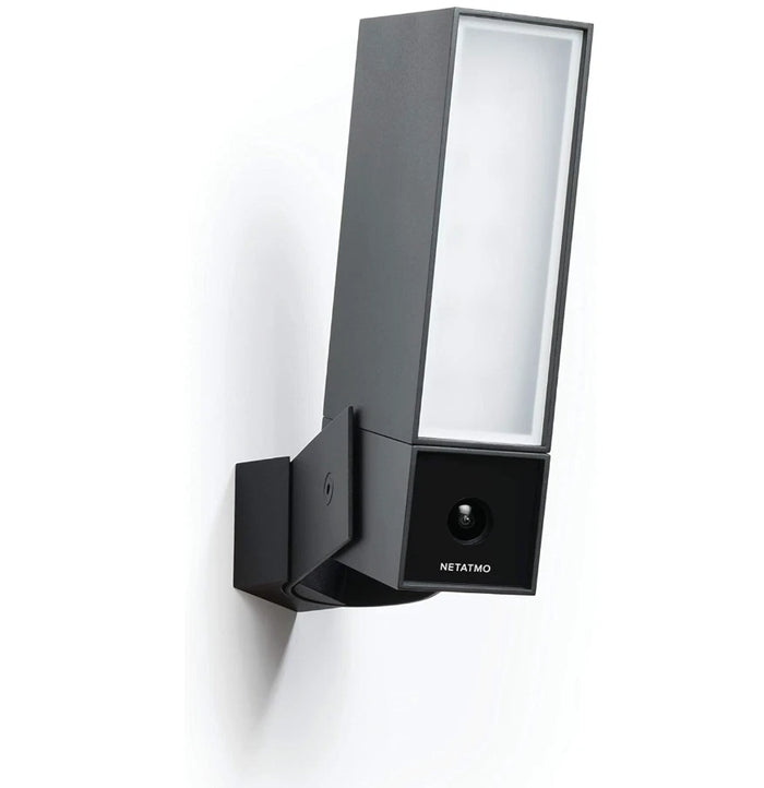 Netatmo Presence, Telecamera Wifi da Esterno, Luce integrata, Sensore Movimento, prodotto ricondizionato