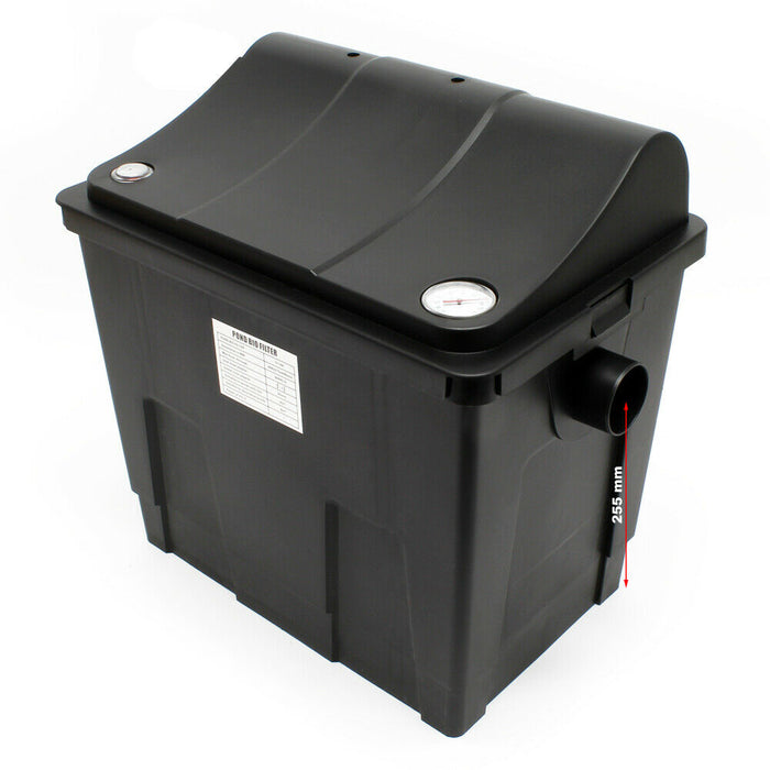 Filtro biologico biofiltrazione filtro decantatore per laghetti + unità UVC + pompa sistema completo 16_0002425