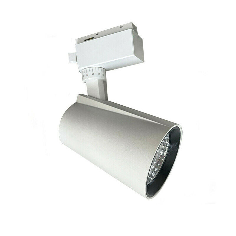 FARETTO DA BINARIO ORIENTABILE 15W LUCE CALDA ROTABILE FARO LED COB DA SOFFITTO