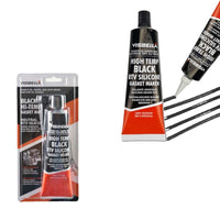 PASTA NERA SILICONICA GUARNIZIONI MOTORI AUTO MOTO SILICONE MASTICE RICAMBI