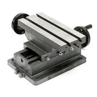 Morsa a croce a 2 assi tavola di fresatura superficie di foratura 170 x 85 mm banco da lavoro utensile da officina 16_0000328