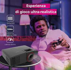 Philips, GamePix 800 Smart, videoproiettore, DLP, Home theatre, 1920 x 1080 Px