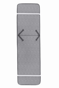 Cuscino Sdraio Giardino Morbido Materassino Lettino Prendisole Pieghevole Maculato Elegante Grigio