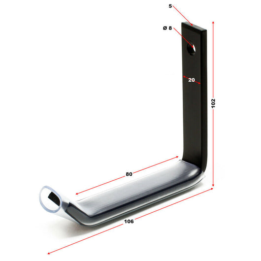 Portagomme a muro per 8 pneumatici Portagomme a muro per accessori pneumatici 16_0002908