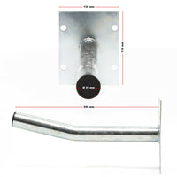 Supporto a muro per 4 ruote, gancio per cerchioni, fissaggio, deposito, garage, cantina 16_0002910