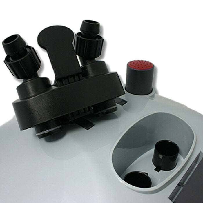 Pompa filtro per acquario biologico da esterno 1.400 litri all'ora 9 watt Pompa per materiali UVC da 9 watt 16_0001747