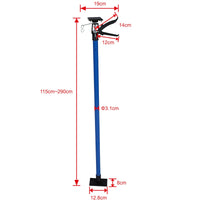 Supporto puntello supporto soffitto asta telescopica barra acciaio 115-290cm 30 kg blu 16_0000509