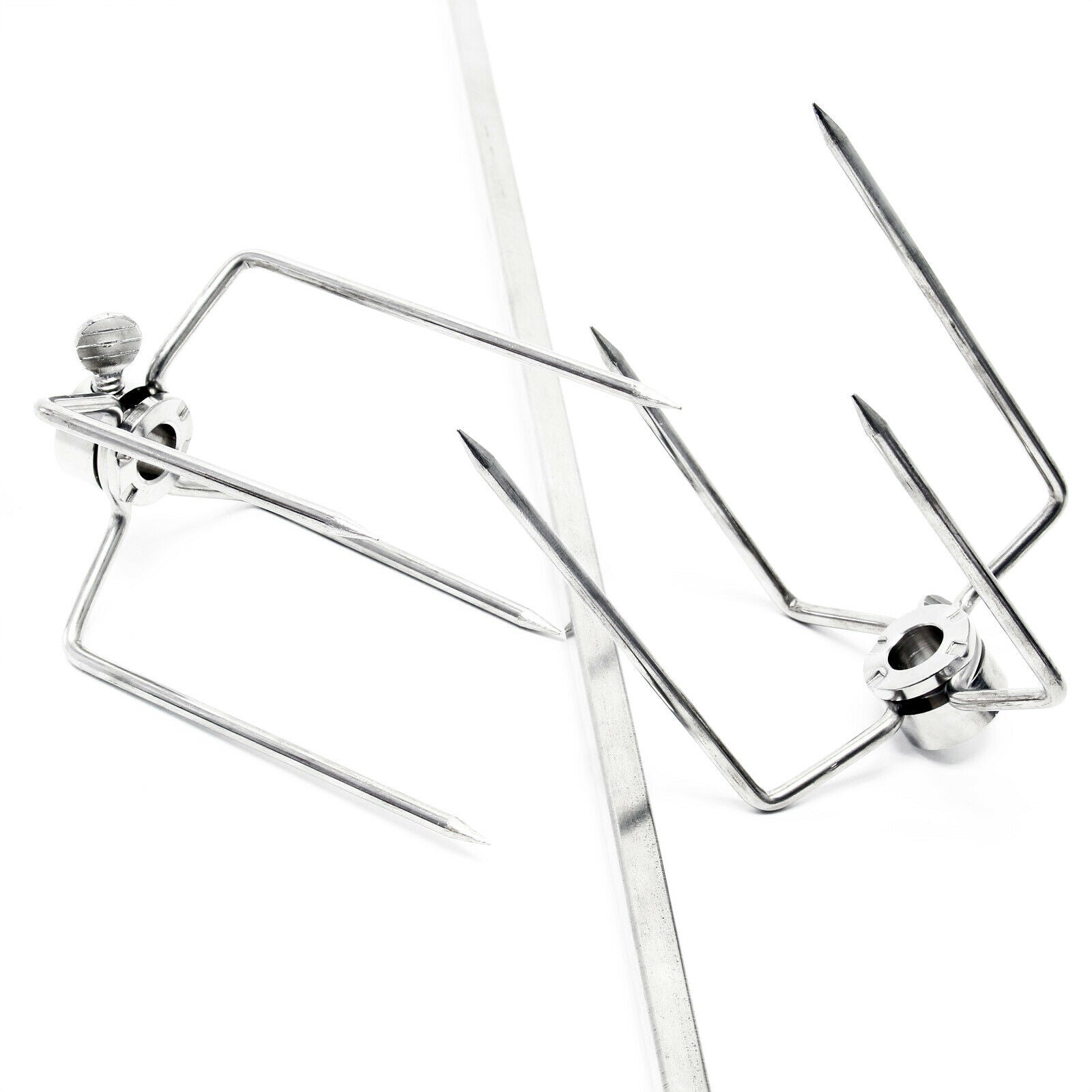 Girarrosto barbecue cm 70 230 v in pregiato acciaio girarrosto forchette girarrosto 16_0002744