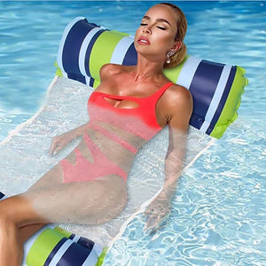 LETTINO POLTRONA SPIAGGIA MARE PISCINA AMACA GONFIABILE RELAX MATERASSINO SEDIA