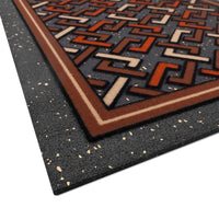 Zerbino Ingresso Gomma Moderno Interno Esterno Asciugapassi Antiscivolo Made In Italy Dis.F