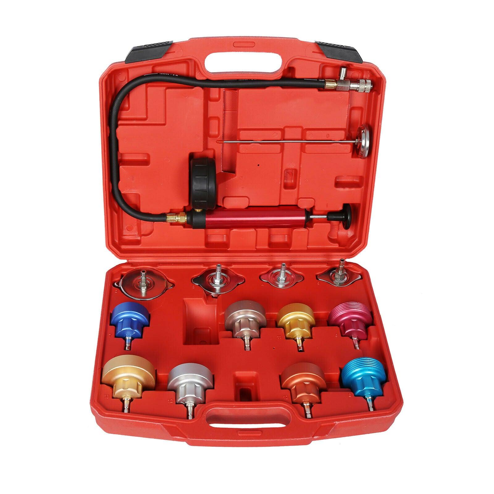 Set per test del sistema di raffreddamento universale da 14 pezzi Strumenti per garage 16_0002627