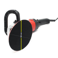 Smerigliatrice lucidatrice 1200 watt potenza 3000 giri max. Lucidatrice 6 livelli 16_0000690