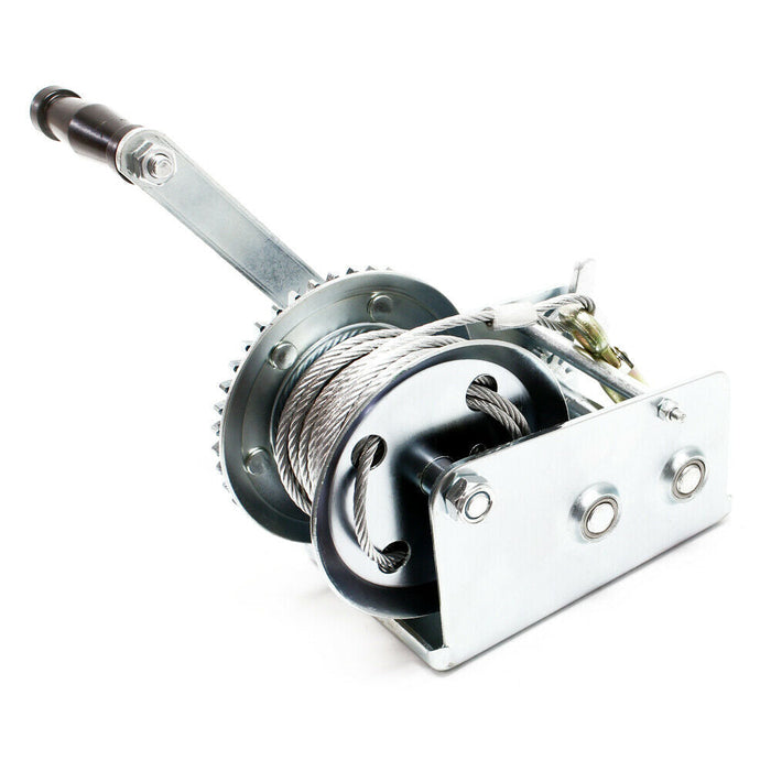 Verricello manuale da alaggio 900kg 10 m 4:1/8:1 garage officina Attrezzi fai da te 16_0000520