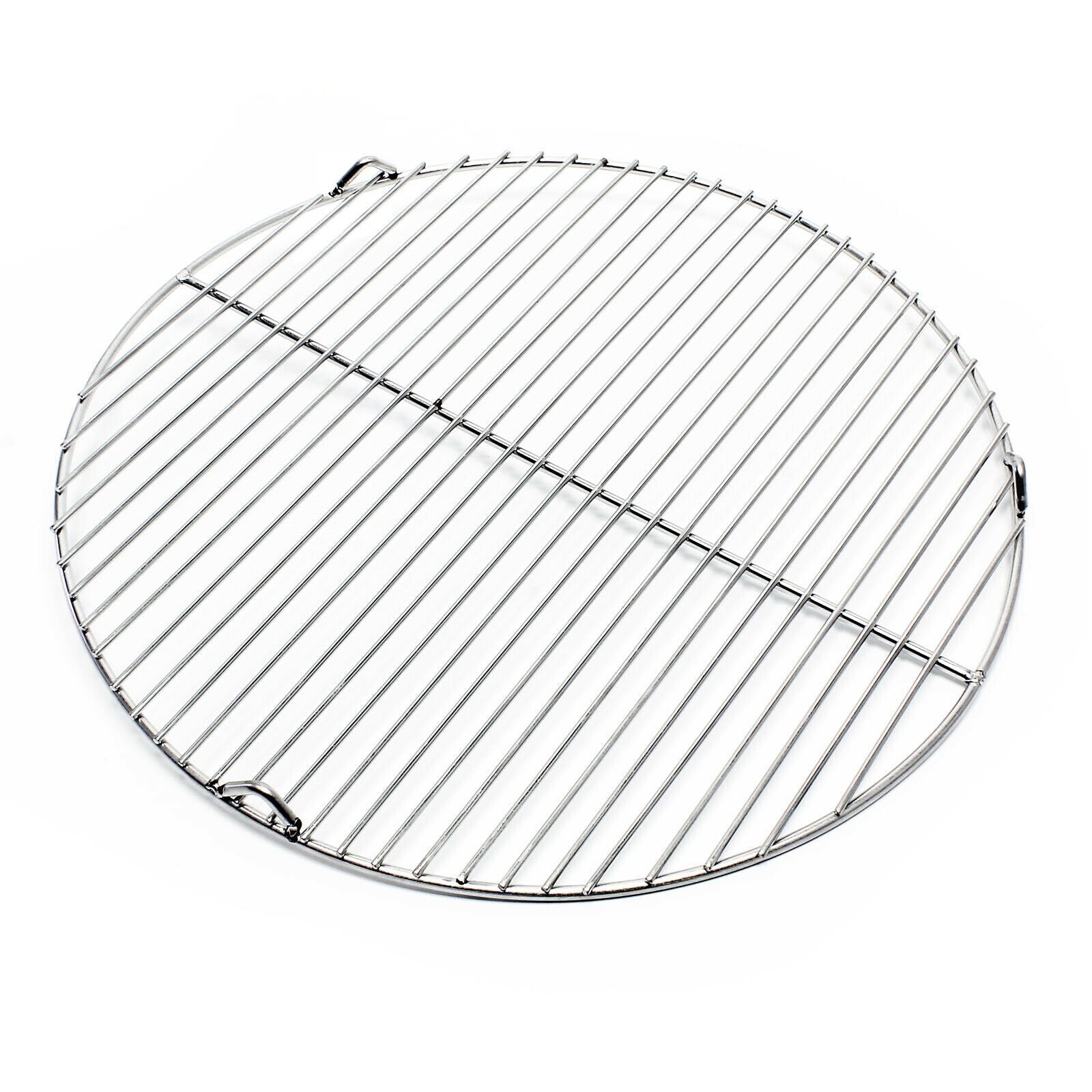 Griglia tonda in acciaio inox 44,5 cm barbecue a carbonella/gas/girevole 16_0001850