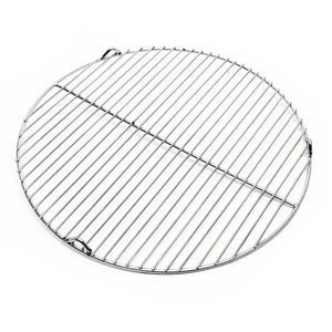 Griglia tonda in acciaio inox 44,5 cm barbecue a carbonella/gas/girevole 16_0001850